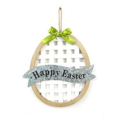 China Wholesale Price Handmade Easter Decorative Plate Factory Sale Wooden Letter for sale