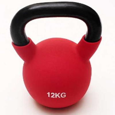 China Durable powder coated cast iron kettlebell for sale