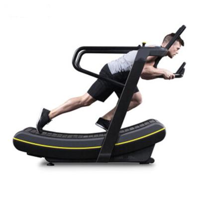 China Eco-friendly Self-produced curved treadmill for exercise for sale