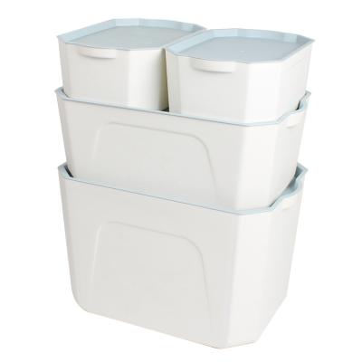 China GREENSIDE new style portable clear stackable plastic storage bins and boxes for sale