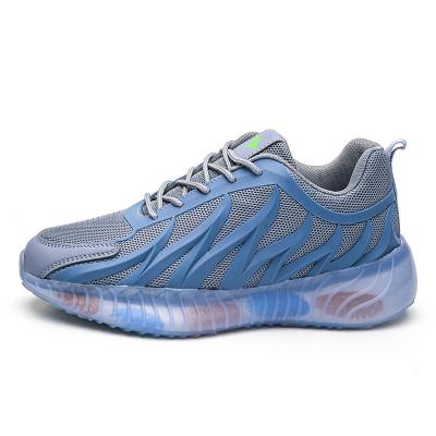 China Factory direct sales rubber Color-blocking marathon fashionable cloud sports trend fabrics increase running shoes for sale