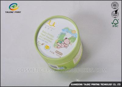 China Small Round Packaging Paper Tube Cardboard Storage Can With Logo Printing for sale