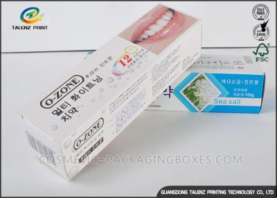 China Portable Buckle Toothpaste Subscription Box 4C Offset Printing Free Samples for sale