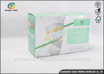 China Newly Design Retail Packaging Boxes Green And White For Medicine Product for sale