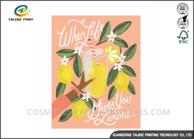 China Festival Paper Greeting Cards Eco Friendly Materials For Mothers' Day for sale