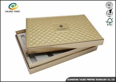 China Folding Cardboard Gift Boxes Charming Silver Printing / Decorative Paper Boxes for sale