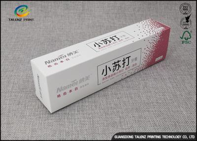 China Customized Recycled Cardboard Gift Boxes / Toothpaste Paper Packaging for sale