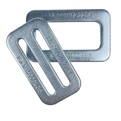 China For Wholesale 4000lbs/18kn Metal Safety Harness Adjuster Accessories Hardware Buckle Steel Buckle Factory Harness /Bags/Luggages for sale