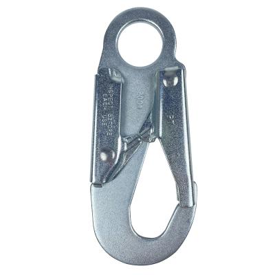 China Super Lightweight Solid Safety Belt Snap Hook High Quality Aluminum Steel Snap Hook Door Fall Protection for sale