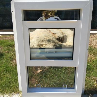 China Sliding American Upvc Sash Window With Single Hung+fixed To USA Project Marketing for sale