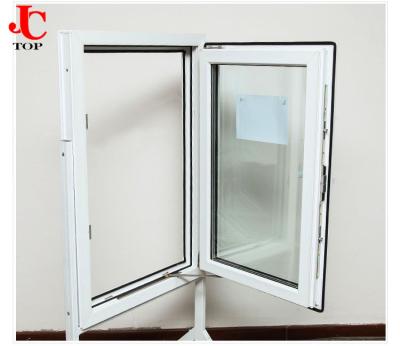 China Au double glazed casement windows swing au and nz upvc tempered glass for sale