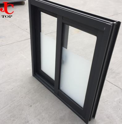 China Sliding American Standard Hot Insulated Thermal Break Aluminum Window for sale