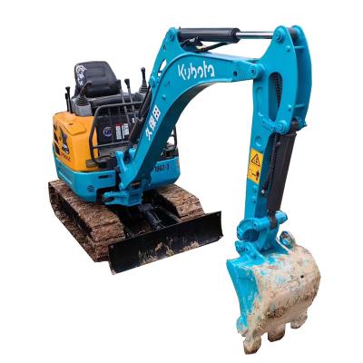 China Kubota U17 Mini Track Excavator Construction Machinery Used Small Excavator Bager Digger 0.04MÂ ; ³ for sale