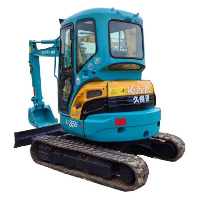 China Building\Used High Quality And Active Agriculture U35S Excavator\Construction Kubota U35 Ton Second Hand Kubota Mini Excavator 3.5 for sale