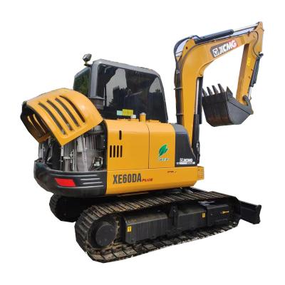 China Original low price second hand construction machinery mini XCMG60 A used hydraulic excavator 0.35mÂ ³ for sale