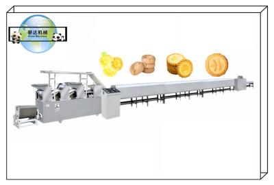 중국 부드러운 쿠키 생산 라인 PLC 제어 부드러운 쿠키 생산 라인 쿠키 처리 장비 판매용