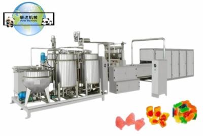 China Automatische Gummy Candy Produktionslinie, Gummy Candy Herstellungsmaschine, weiche Gummy Candy Produktionslinie zu verkaufen