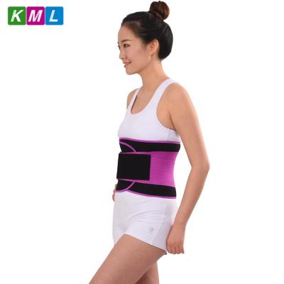 China Durable Custom Fitness Back Neoprene Workout Training Support Loss Weightlifting Slimming Waist Support for sale