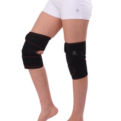 China Pain Relief Customizd Safe Electric Warm Compression Comfortable Breathable Elastic Knee Pad Support for sale