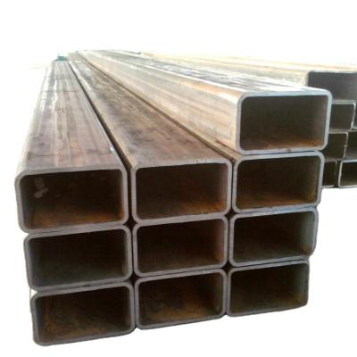 China Hot Dipped Galvanized Hollow Black ERW Tube Section GI Liquid Pipe Rectangular Pipe Square Hot Dipped Galvanized Carbon Steel Pipe for sale