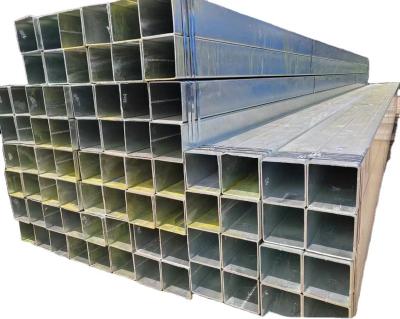 China Liquid pipe high quality corrugated square tube galvanized cattle fence rectangular steel pipe tube price for sale