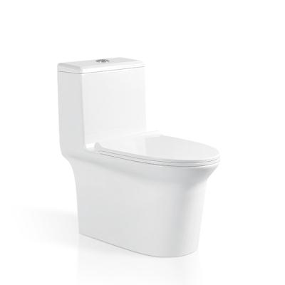 China Double-Flow KAVED Sanitary Ware Wc Toilet Closestool Siphonic Bathroom One-Piece Toilet for sale