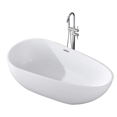 China KAVED Bathroom Wash Tub Aclyric Freestanding Fiberglass Shower Small Oval Tub Bathtub for sale