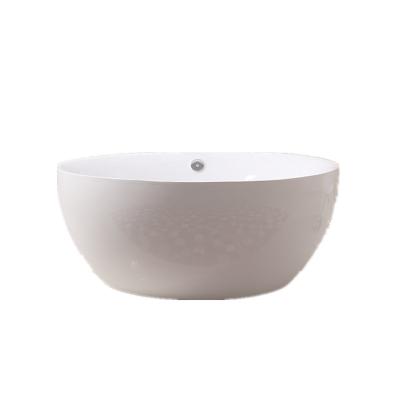 China KAVED Freestanding Round Shape Small Bathtub Round Bathroom Acrylic Bathtub for sale