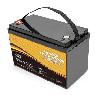 China 12V 100Ah Battery, Deep Cycle Lithium Iron Phosphate Battery, Pavoma LiFePO4 Deep Cycle 5000 Battery with BMS, for Campers, RV, Solar, Dropship-AMZ-12V-100AH for sale