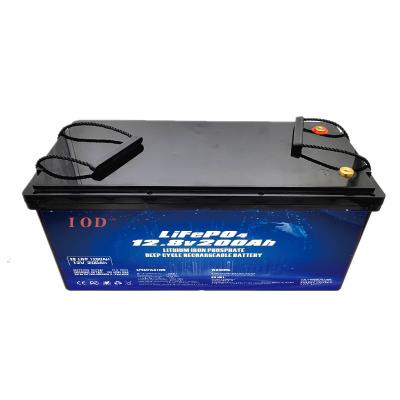 China 12V 100AH ​​12V 200AH 24V 100AH ​​lithium iron phosphate lifepo4 battery for golf cart power outdoor wheels rv scooter customize 12V200AH or 24V100AH for sale