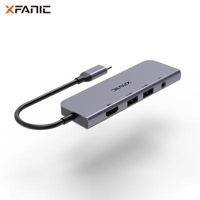 China Connection Adapter for Mobile Factory OEM Type C/CE Laptop Certified 5 in 1 USB C 3.1 HUB PD Charger GEN 2 Type C Hub for laptop for sale