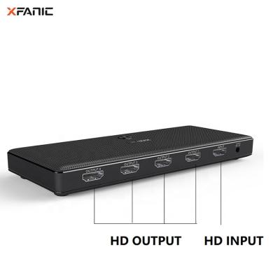 China Xfanic 4k 2.0 Splitter 1x4 Hdmi Splitter 1x4 Hdmi Splitter 1 In 4 Out V107 for sale