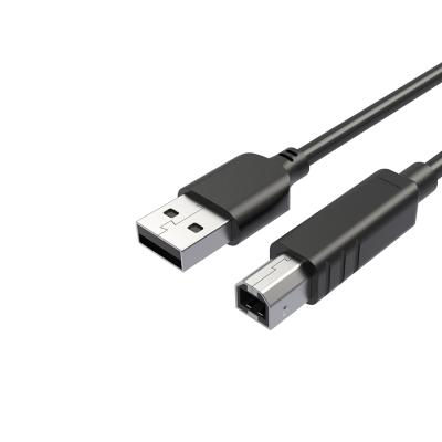 China Mobile Phone USB Printer Cable USB Type A Male To B Male USB 2.0 Cable Printer 1M Black for sale