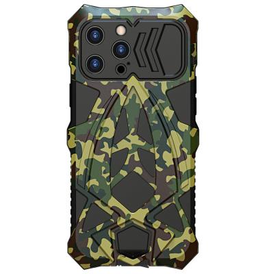 China High n Armor Rugged Case Hybrid Cell Phone Cover Metal Protective Metal Phone Case Running For iPhone 13 Pro Max for sale