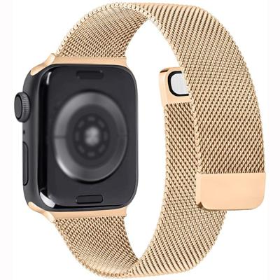 China Custom strechable replacement band sport watchband replacement strap watch strap milanese luxury watch band for iwatch for sale