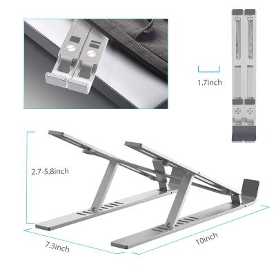 China (Size) High Quality Ergonomic Design 8 Angles Adjustable Laptop Stand Extender Laptop Bracket for sale