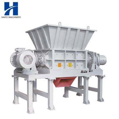 China Durable Rubber And Plastic Machinery Double Shaft Shredder For Cardboard Lumber Wood Thick Scrap Furniture Shredding Shredder for sale