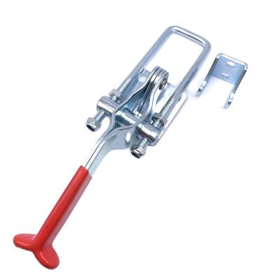 China Anti-Corrosion Heavy Duty Mild Steel Adjustable Push-Pull Toggle Clamp for sale