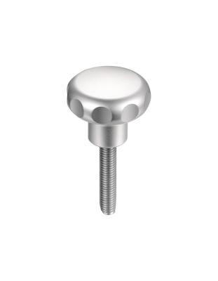 China Anti-rust anodized aluminum alloy button screw for sale