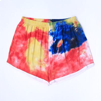 China Wholesale Plus Size Plus Size Sweat Shorts Plus Size Tiey Dye Casual Lounge Wear Shorts for sale