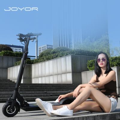 China 2021 CE Joyor F1 350W electric scooter unisex electric adult scooter foldable with smart LCD display for sale