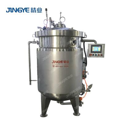 China Vegetable Processing Factory Lentil Industrial Pressure Cooker Vertical Steam Broth Pressure Kettle For Aseptic Food Processing zu verkaufen