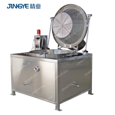 China Economy 80% Oil Plantain Chips Frying Machine Batch Fryer Peanut And 50% Enegry Industrial Fryer Peanut Frying Machine for sale