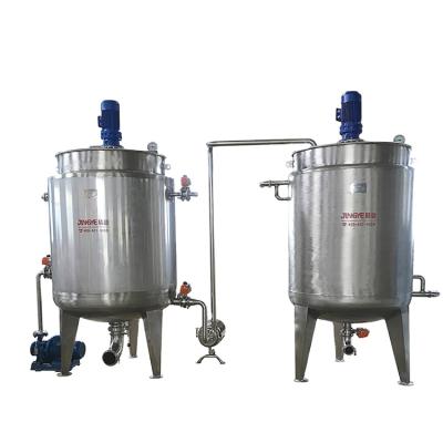 China Vegetable Processing Plant New Arrival Cream Storage Tank Mixer Greases Mixing Tank OEM/ODM for sale