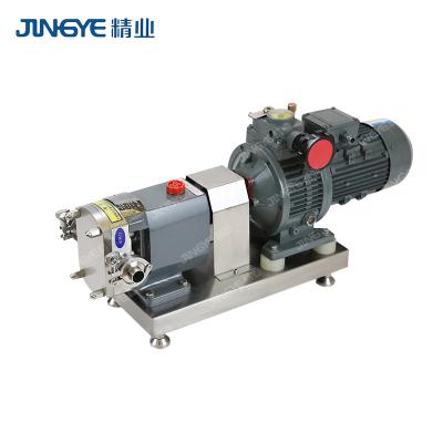 China High Efficiency Food Grade Sanitary Rotor Lobe Pump For High Viscosity Liquid en venta