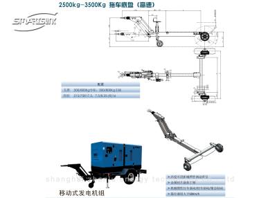 China Trailer Mounted Diesel Generator for sale