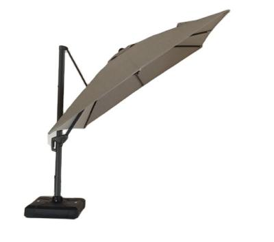 China Modern Cantilever Umbrella Sun Resistant Umbrella For Garden for sale