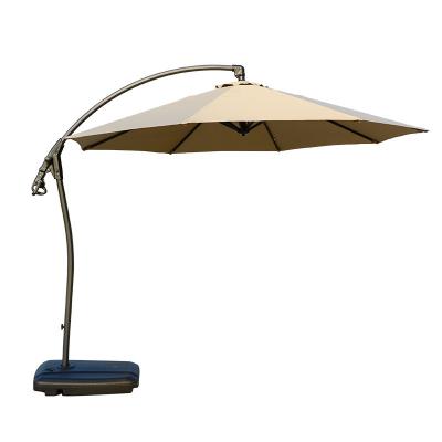 China Modern pump hanging fine quality aluminum+steel+polyester freepole gray market sunshade for sale