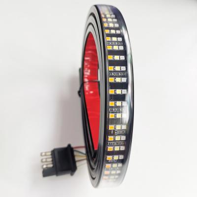 China 48Inch LED Tailgate Light Bar 324LEDs Truck Light Strip Amber Turning/Reverse Braking Running Waterproof Red/White for sale