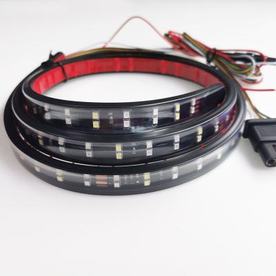 China LED Tailgate Light Bar Row 144LED Truck Turn Strip Dual Red/Reverse Current Waterproof White Braking For Pickup Truck for sale